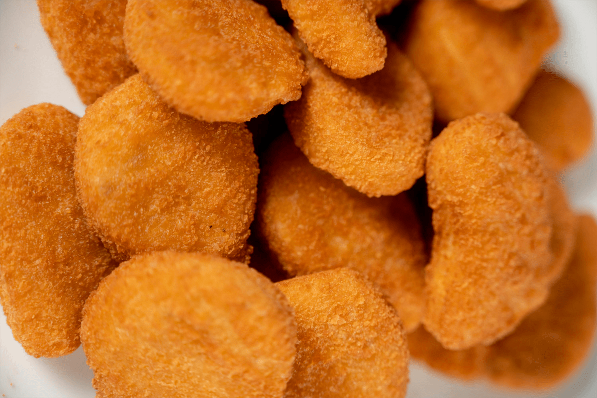 Nuggets vegetali con etichetta misteriosa